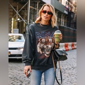 Anine Bing Tiger Sweatshirt |S|
